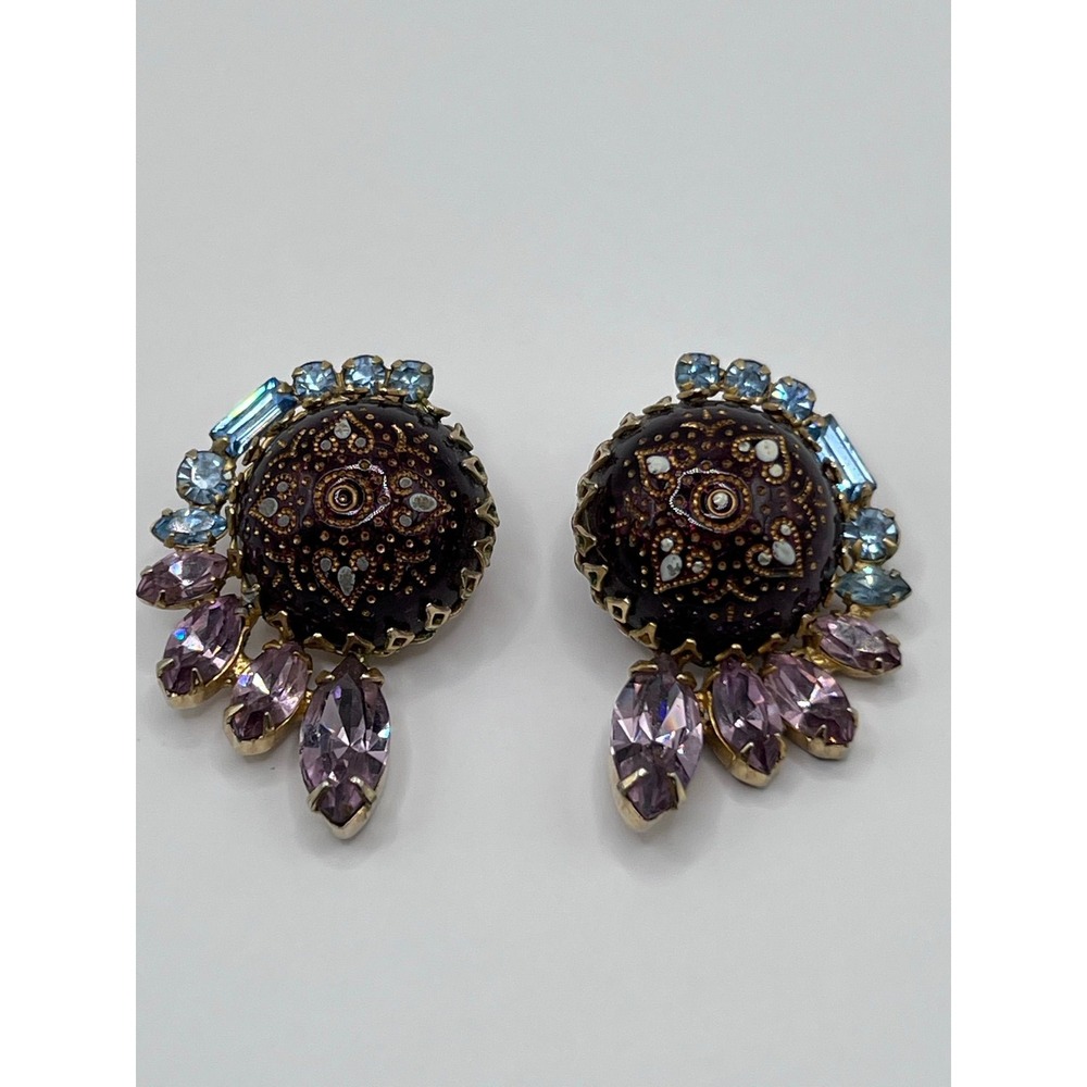 Hattie Carnegie Clip On Earrings